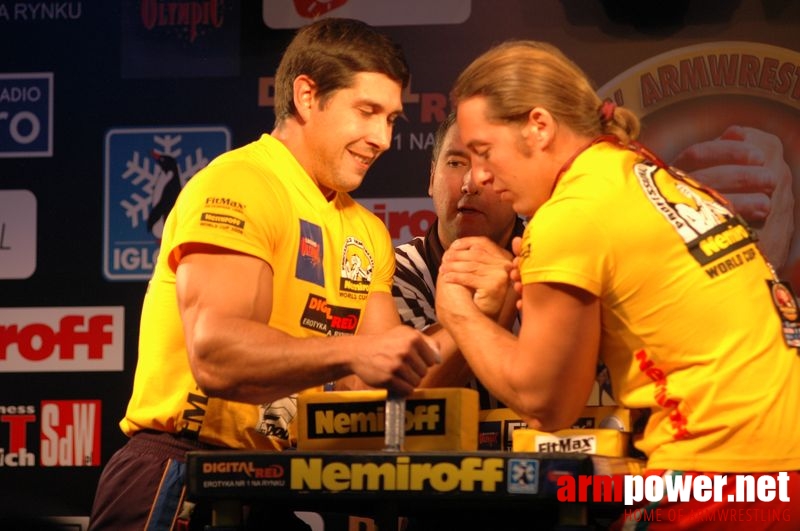 Nemiroff 2008 - Day 1 - Left hand # Siłowanie na ręce # Armwrestling # Armpower.net