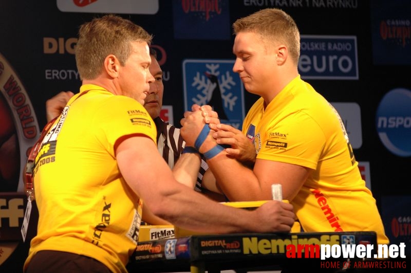 Nemiroff 2008 - Day 1 - Left hand # Siłowanie na ręce # Armwrestling # Armpower.net