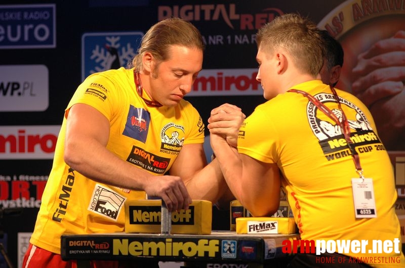 Nemiroff 2008 - Day 1 - Left hand # Armwrestling # Armpower.net