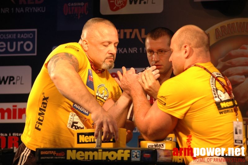 Nemiroff 2008 - Day 1 - Left hand # Siłowanie na ręce # Armwrestling # Armpower.net