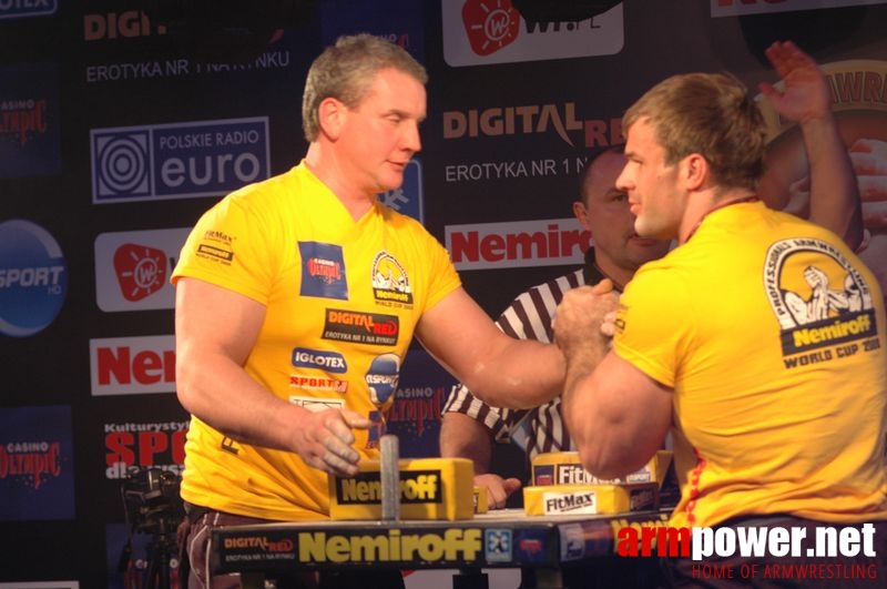 Nemiroff 2008 - Day 1 - Left hand # Armwrestling # Armpower.net