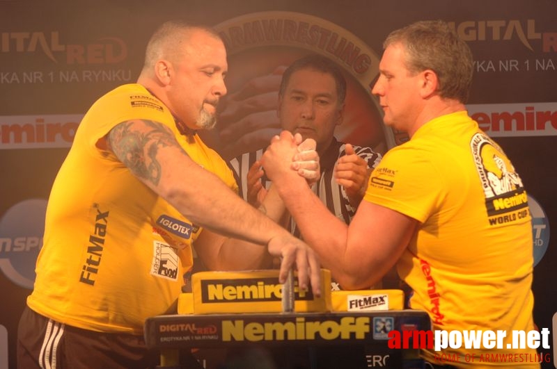 Nemiroff 2008 - Day 1 - Left hand # Siłowanie na ręce # Armwrestling # Armpower.net