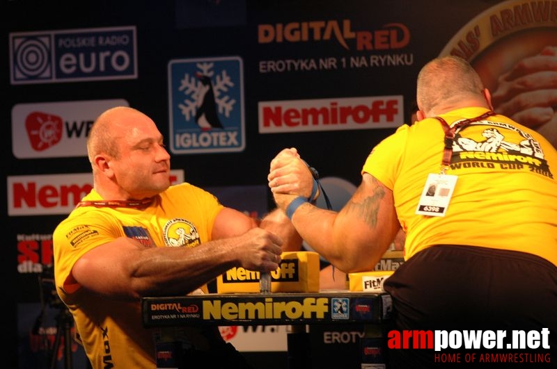 Nemiroff 2008 - Day 1 - Left hand # Armwrestling # Armpower.net