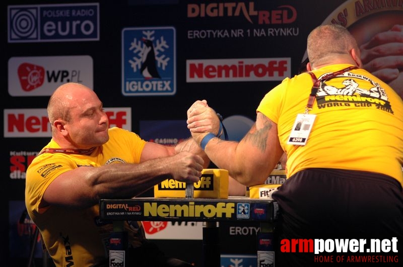 Nemiroff 2008 - Day 1 - Left hand # Armwrestling # Armpower.net