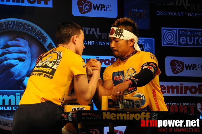 Nemiroff 2008 - Day 2 - Right hand # Armwrestling # Armpower.net