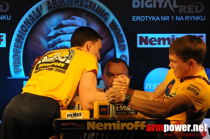 Nemiroff 2008 - Day 2 - Right hand # Siłowanie na ręce # Armwrestling # Armpower.net