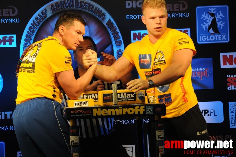 Nemiroff 2008 - Day 2 - Right hand # Siłowanie na ręce # Armwrestling # Armpower.net