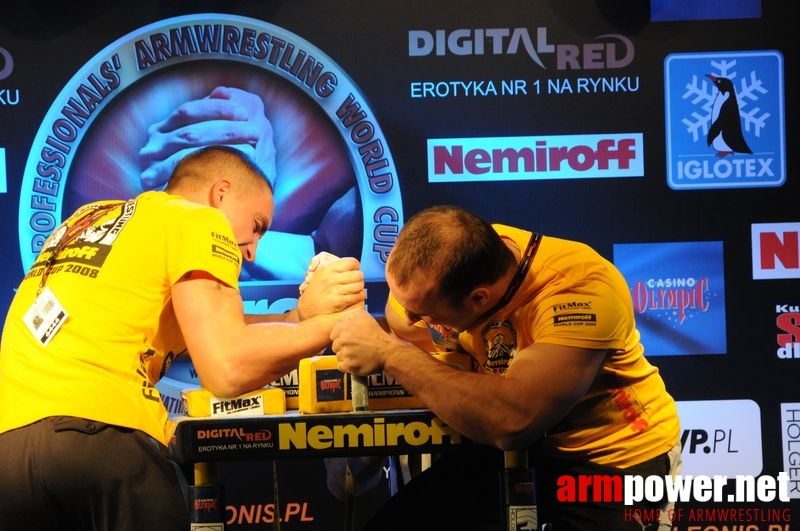 Nemiroff 2008 - Day 2 - Right hand # Siłowanie na ręce # Armwrestling # Armpower.net