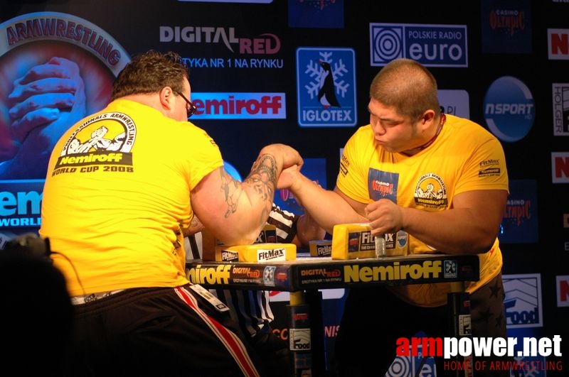 Nemiroff 2008 - Day 2 - Right hand # Armwrestling # Armpower.net