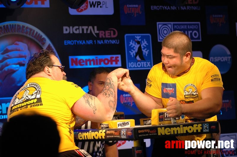 Nemiroff 2008 - Day 2 - Right hand # Armwrestling # Armpower.net