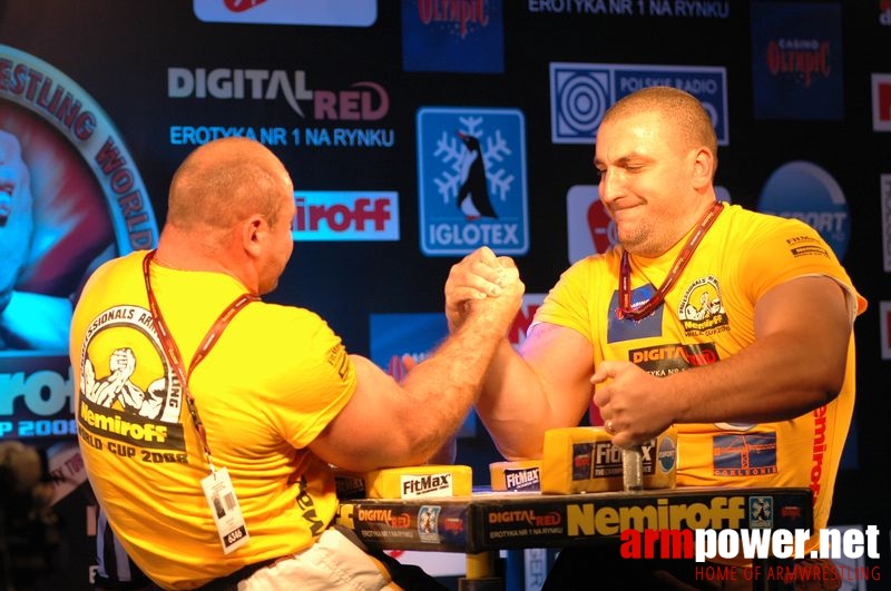 Nemiroff 2008 - Day 2 - Right hand # Armwrestling # Armpower.net