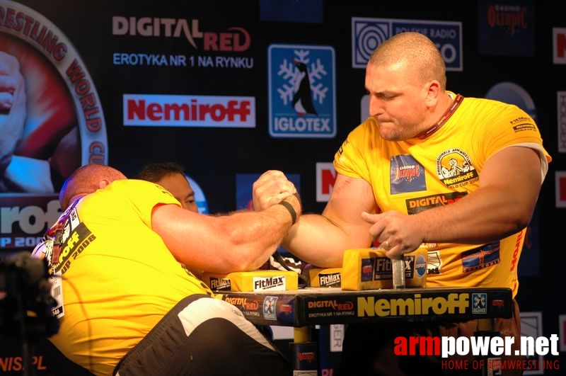 Nemiroff 2008 - Day 2 - Right hand # Siłowanie na ręce # Armwrestling # Armpower.net