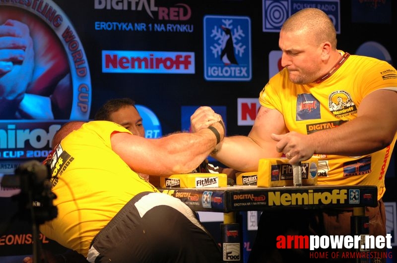 Nemiroff 2008 - Day 2 - Right hand # Armwrestling # Armpower.net