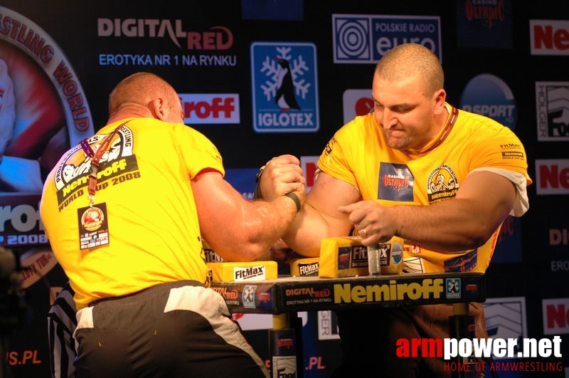 Nemiroff 2008 - Day 2 - Right hand # Armwrestling # Armpower.net