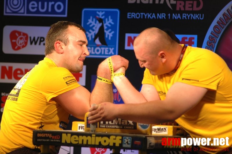 Nemiroff 2008 - Day 2 - Right hand # Siłowanie na ręce # Armwrestling # Armpower.net