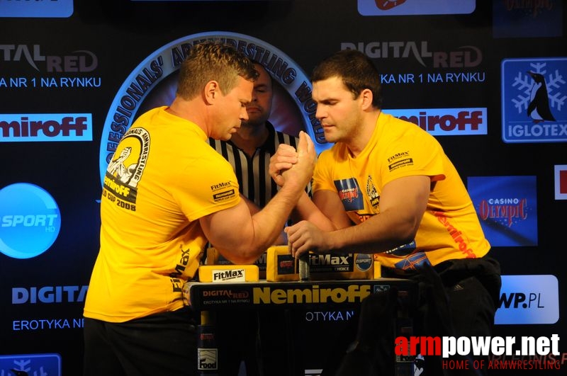 Nemiroff 2008 - Day 2 - Right hand # Siłowanie na ręce # Armwrestling # Armpower.net