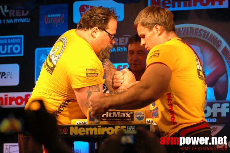 Nemiroff 2008 - Day 2 - Right hand # Armwrestling # Armpower.net