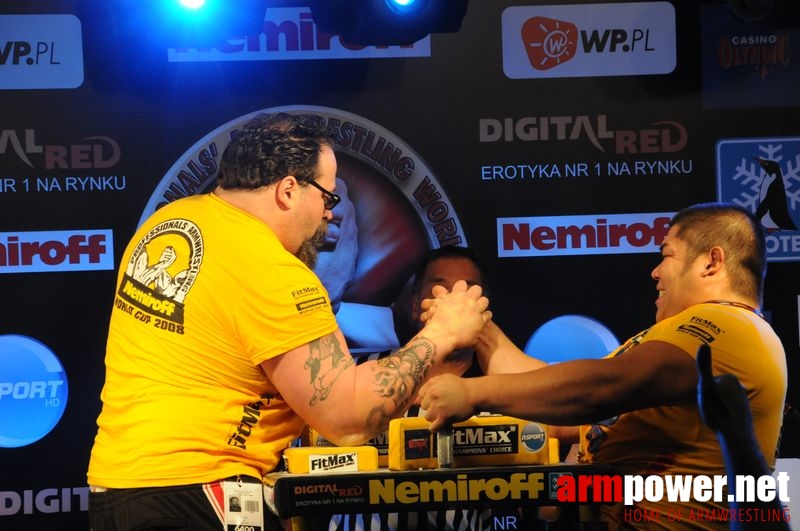 Nemiroff 2008 - Day 2 - Right hand # Siłowanie na ręce # Armwrestling # Armpower.net