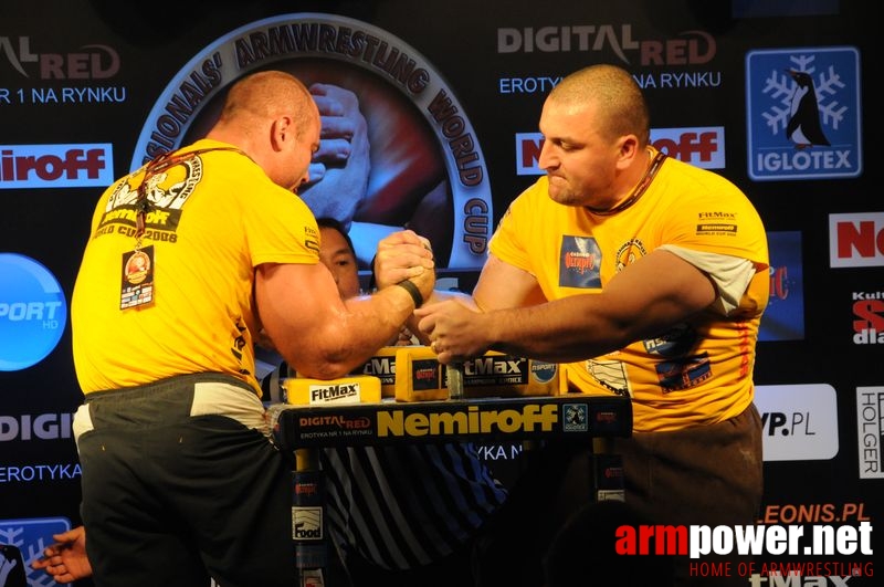 Nemiroff 2008 - Day 2 - Right hand # Siłowanie na ręce # Armwrestling # Armpower.net