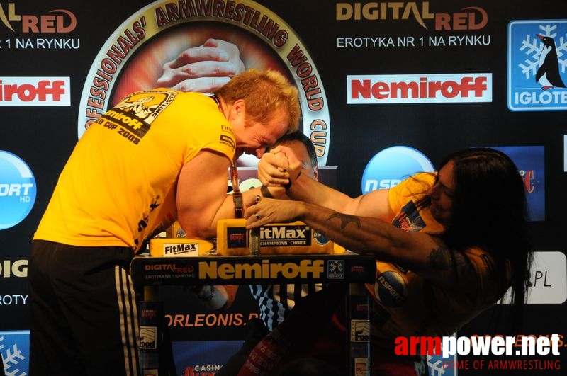 Nemiroff 2008 - Day 2 - Right hand # Siłowanie na ręce # Armwrestling # Armpower.net