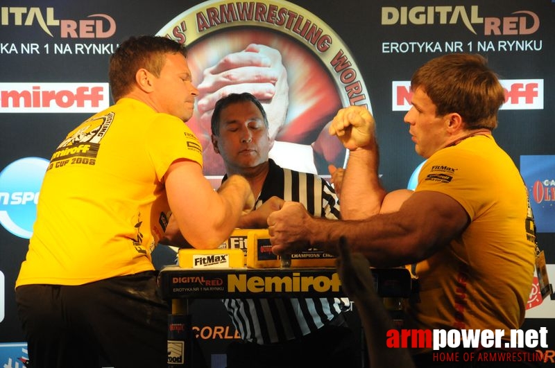 Nemiroff 2008 - Day 2 - Right hand # Siłowanie na ręce # Armwrestling # Armpower.net