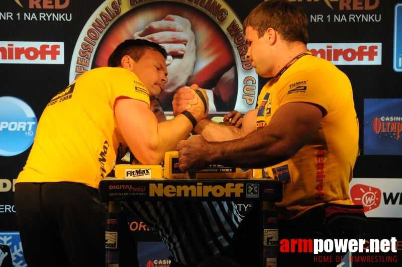 Nemiroff 2008 - Day 2 - Right hand # Siłowanie na ręce # Armwrestling # Armpower.net