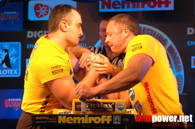 Nemiroff 2008 - Day 2 - Right hand # Siłowanie na ręce # Armwrestling # Armpower.net