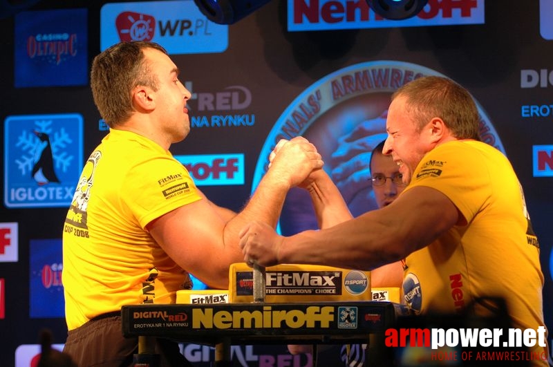 Nemiroff 2008 - Day 2 - Right hand # Siłowanie na ręce # Armwrestling # Armpower.net