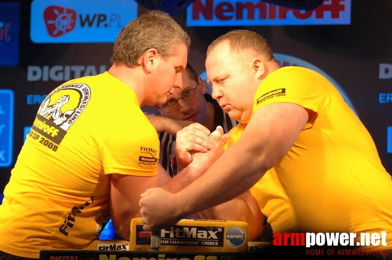 Nemiroff 2008 - Day 2 - Right hand # Siłowanie na ręce # Armwrestling # Armpower.net