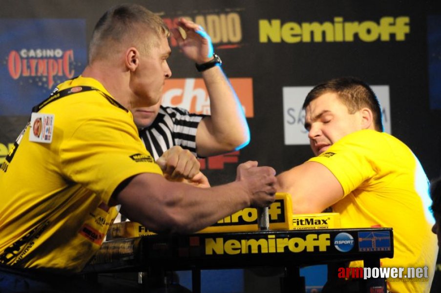 Nemiroff 2009 - Day 1 - Left hand # Armwrestling # Armpower.net