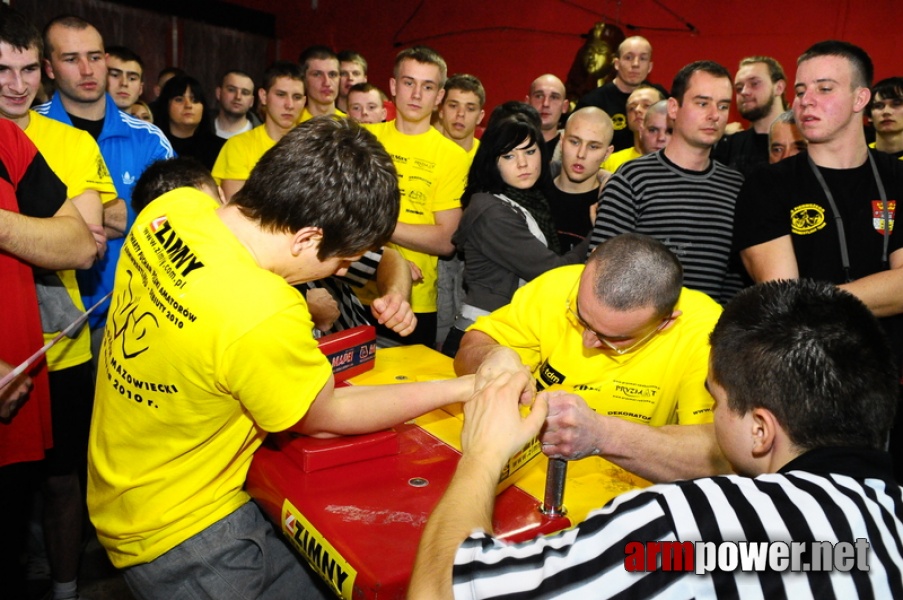 I Puchar Polski Amatorów - Debiuty 2010 # Armwrestling # Armpower.net