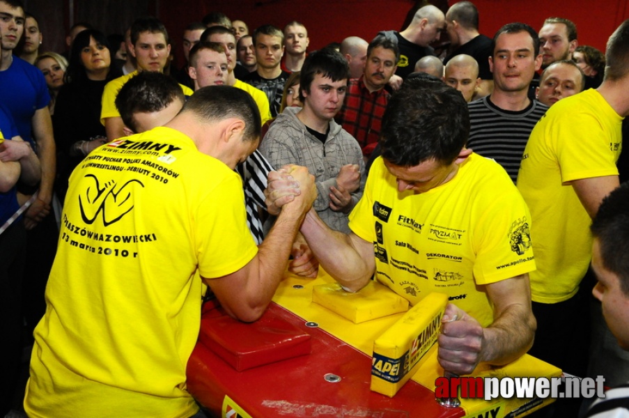 I Puchar Polski Amatorów - Debiuty 2010 # Siłowanie na ręce # Armwrestling # Armpower.net