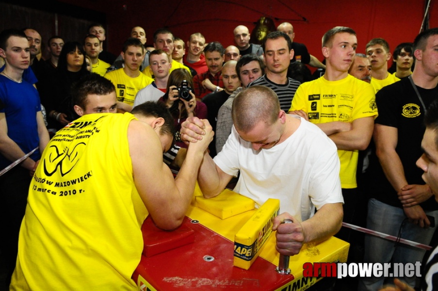 I Puchar Polski Amatorów - Debiuty 2010 # Armwrestling # Armpower.net