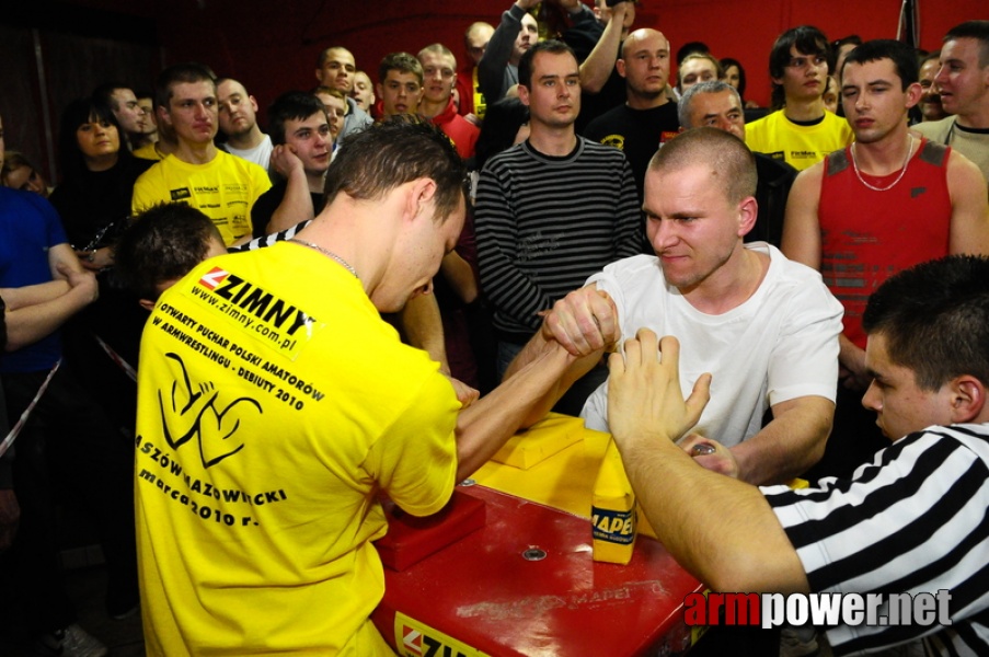 I Puchar Polski Amatorów - Debiuty 2010 # Armwrestling # Armpower.net