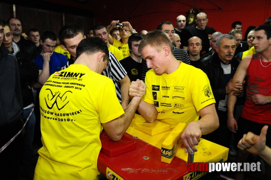 I Puchar Polski Amatorów - Debiuty 2010 # Armwrestling # Armpower.net