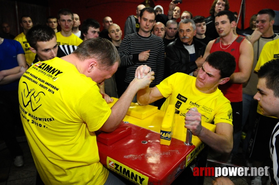 I Puchar Polski Amatorów - Debiuty 2010 # Armwrestling # Armpower.net