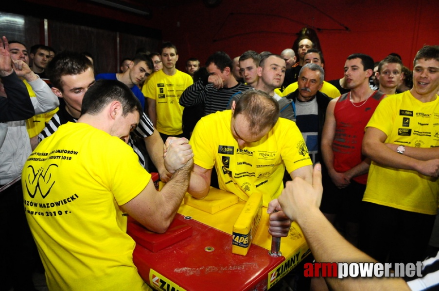 I Puchar Polski Amatorów - Debiuty 2010 # Armwrestling # Armpower.net