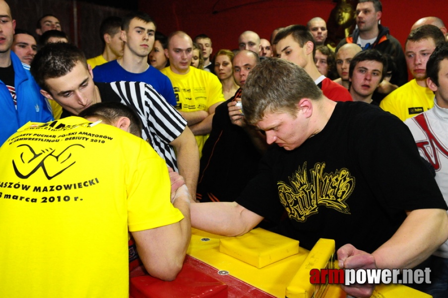 I Puchar Polski Amatorów - Debiuty 2010 # Armwrestling # Armpower.net