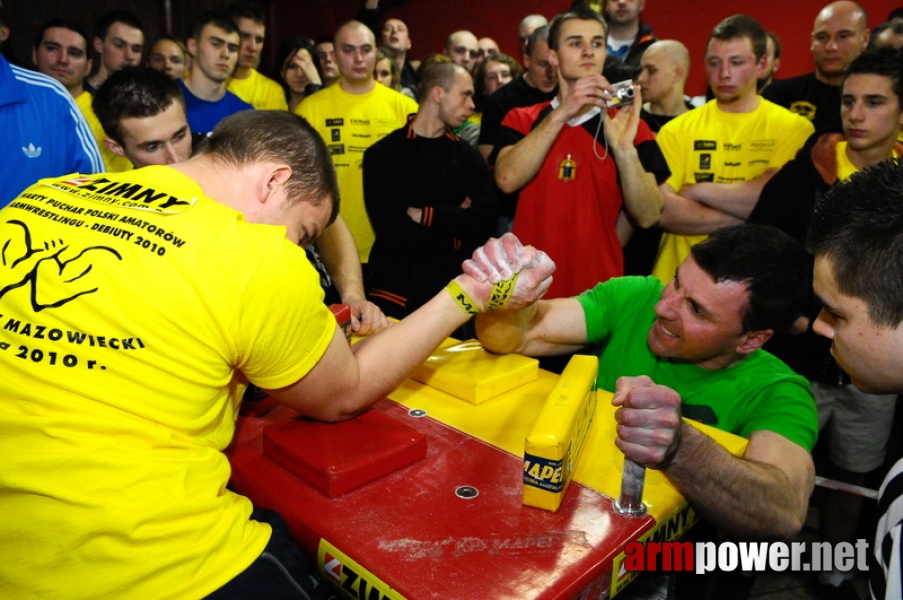 I Puchar Polski Amatorów - Debiuty 2010 # Armwrestling # Armpower.net