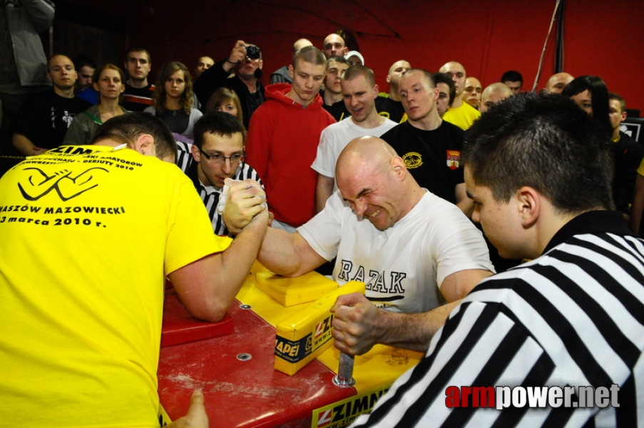 I Puchar Polski Amatorów - Debiuty 2010 # Armwrestling # Armpower.net