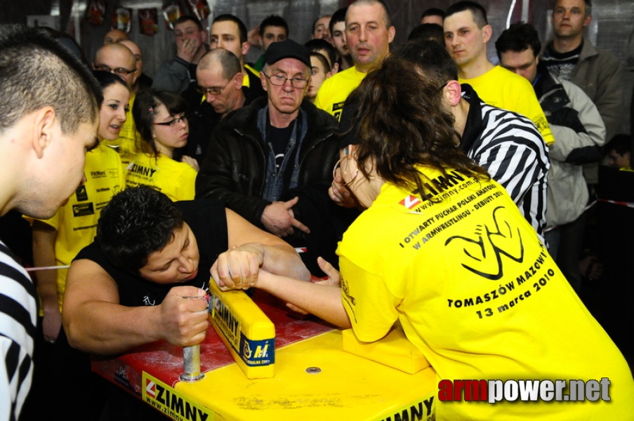 I Puchar Polski Amatorów - Debiuty 2010 # Armwrestling # Armpower.net