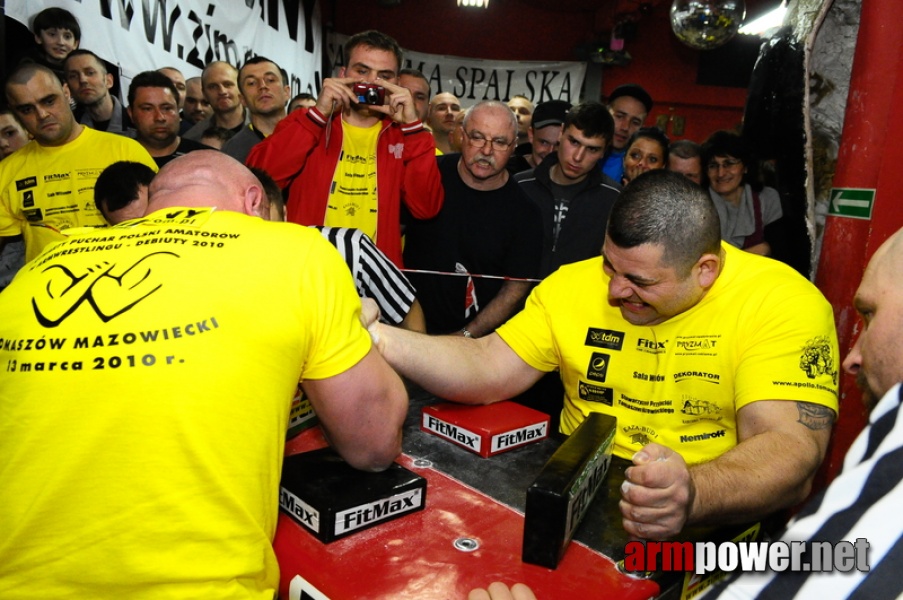 I Puchar Polski Amatorów - Debiuty 2010 # Siłowanie na ręce # Armwrestling # Armpower.net