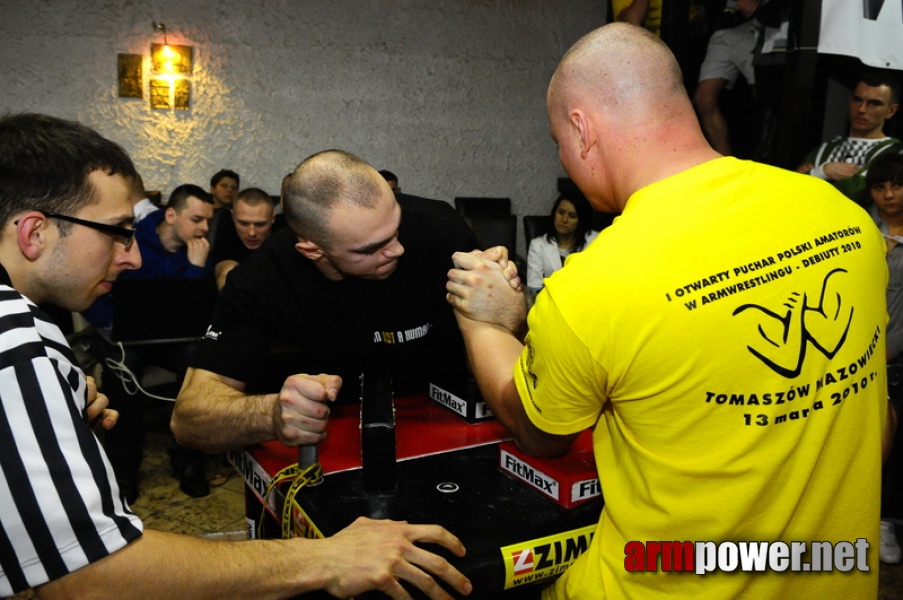 I Puchar Polski Amatorów - Debiuty 2010 # Armwrestling # Armpower.net