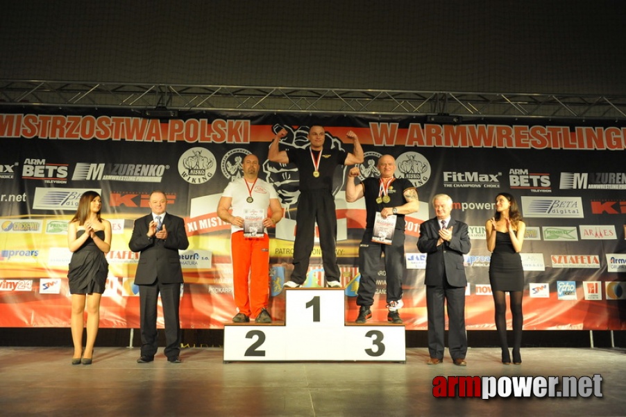 Mistrzostwa Polski 2011 - lewa reka # Siłowanie na ręce # Armwrestling # Armpower.net