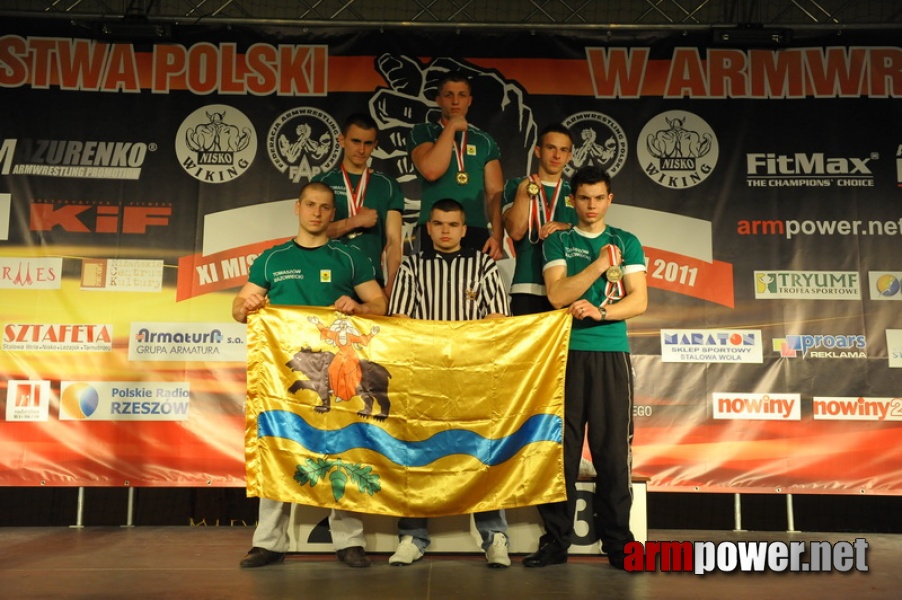 Mistrzostwa Polski 2011 - lewa reka # Armwrestling # Armpower.net