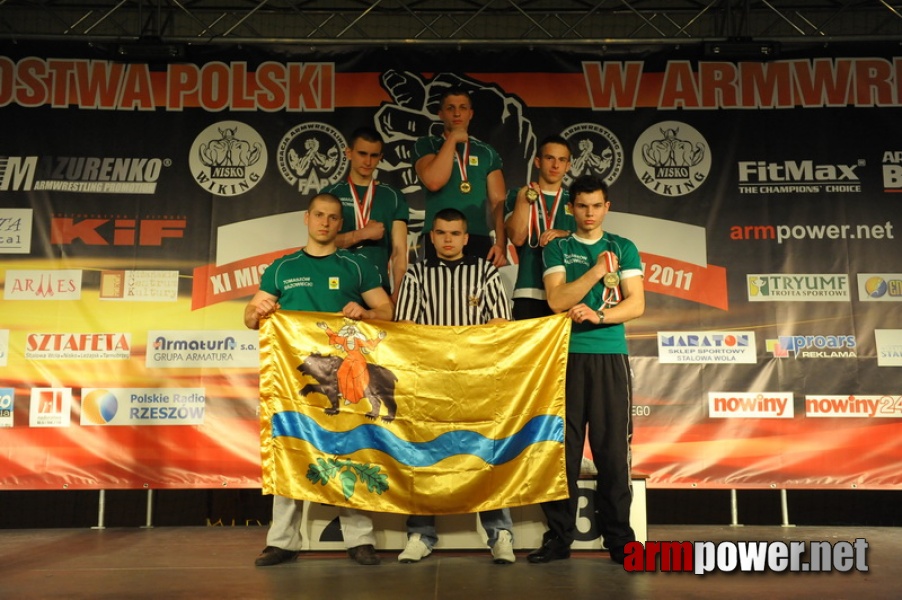 Mistrzostwa Polski 2011 - lewa reka # Siłowanie na ręce # Armwrestling # Armpower.net