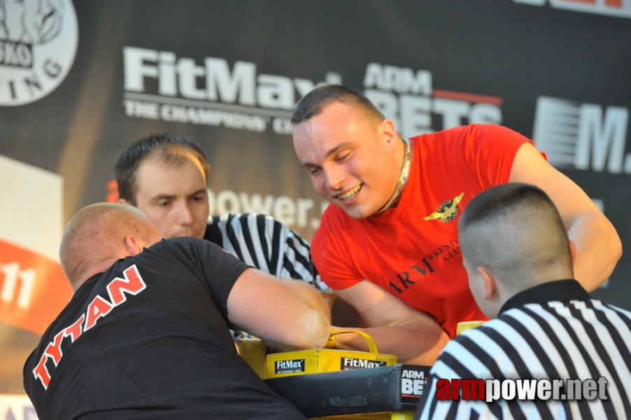 Mistrzostwa Polski 2011 - prawa reka # Armwrestling # Armpower.net