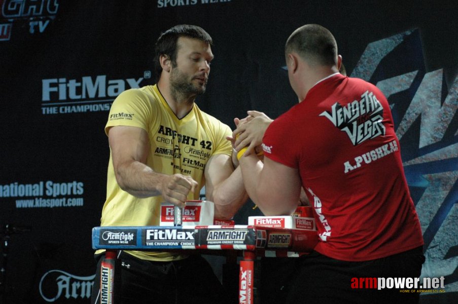 Armfight #42 - Vendetta in Vegas # Siłowanie na ręce # Armwrestling # Armpower.net