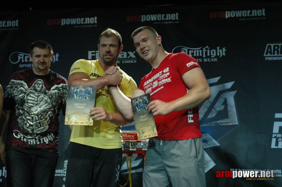 Armfight #42 - Vendetta in Vegas # Siłowanie na ręce # Armwrestling # Armpower.net