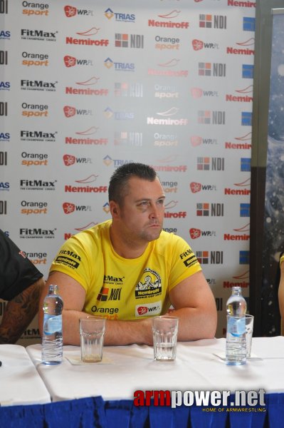 Nemiroff 2012 - Press Conference # Armwrestling # Armpower.net